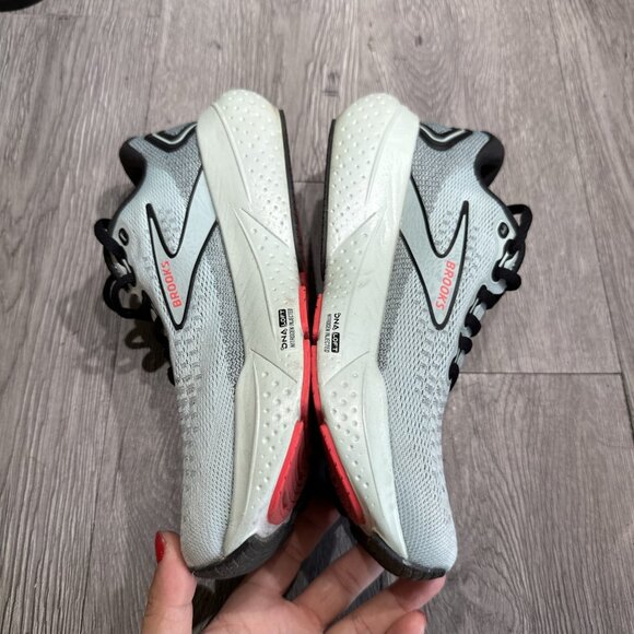 Brooks Glycerin 21 Shoes Womens Size 7 Green Black Coral Running 1204081B410 - Picture 10 of 10